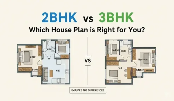 Featured Image of 2 BHK vs 3 BHK Which to Buy in Budigere Cross 2026