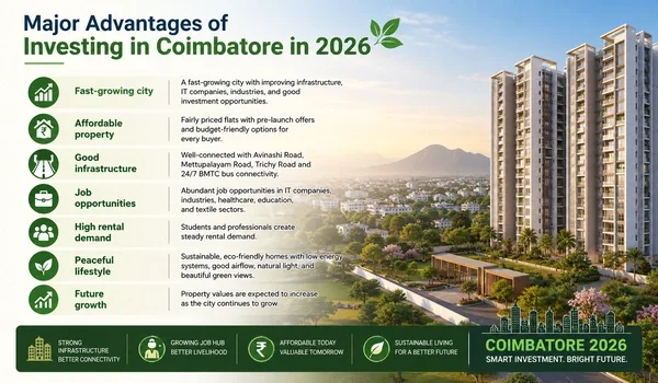 Featured Image of Major Advantages Of Investing In Coimbatore In 2026